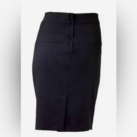 Candie’s City Fit Pencil Skirt. Size 9. Slimming Technology. Back split. - Picture 3 of 5